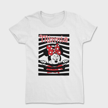 Minnie Mouse Stripes, Tricou Femei
