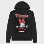 Minnie Mouse Stripes, Hanorac Oversize Barbati (Unisex)