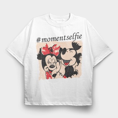 Momentselfie, Tricou Oversize Barbati (Unisex)