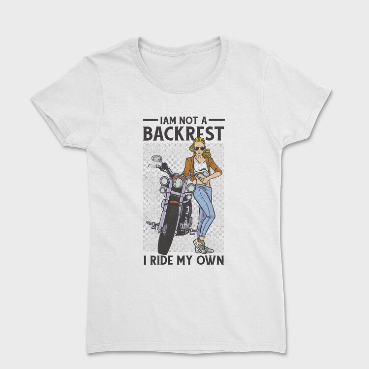 Motorcycle Chick Ride, Tricou Femei