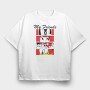 My Friends Daisy, Tricou Oversize Barbati (Unisex)