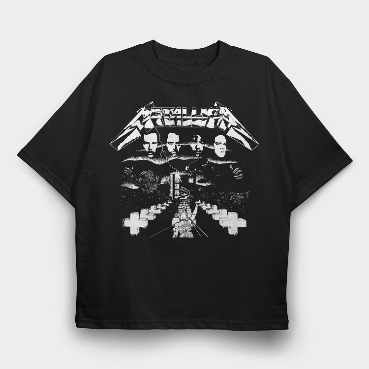 Neon Wolf Howl 1, Tricou Oversize Barbati (Unisex)