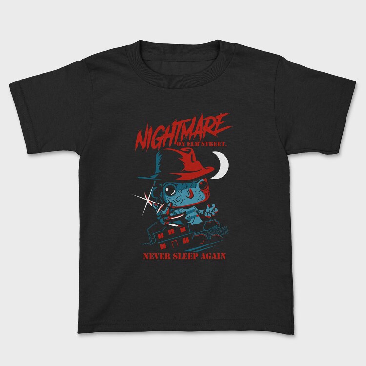 Nightmare Elm Street Horror, Tricou Copii