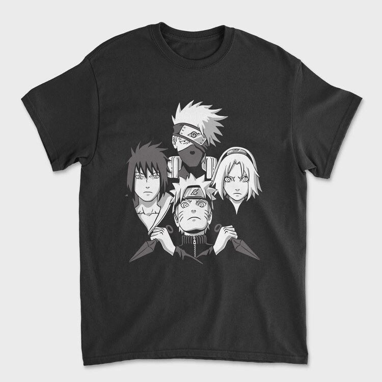 Ninja Trio Shadows, Tricou Barbati (Unisex)
