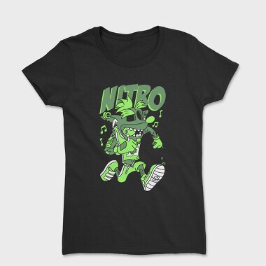 Nitro Green Monster, Tricou Femei