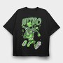 Nitro Green Monster, Tricou Oversize Barbati (Unisex)