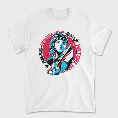 Okinawa Sushi Hatori, Tricou Barbati (Unisex)