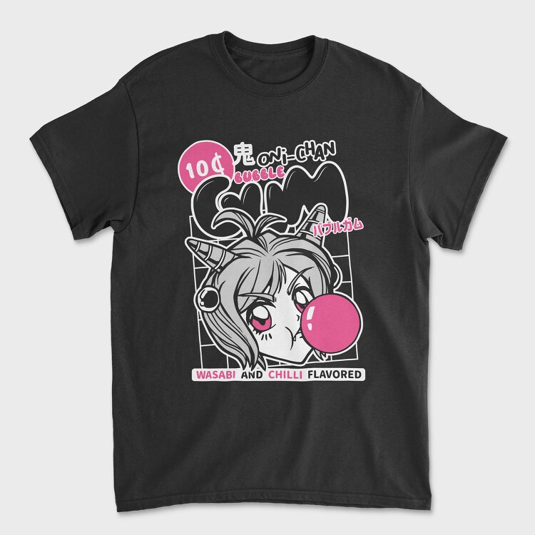 Oni Chan Bubblegum, Tricou Barbati (Unisex)