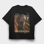 Robot Scream, Tricou Oversize Barbati (Unisex)