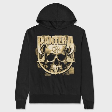 Pantera Skull, Hanorac Oversize Barbati (Unisex)