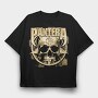 Pantera Skull, Tricou Oversize Barbati (Unisex)