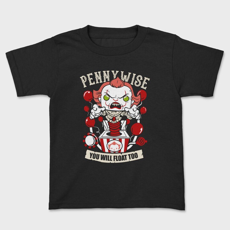 Pennywise Clown Balloons, Tricou Copii
