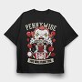 Pennywise Clown Balloons, Tricou Oversize Barbati (Unisex)