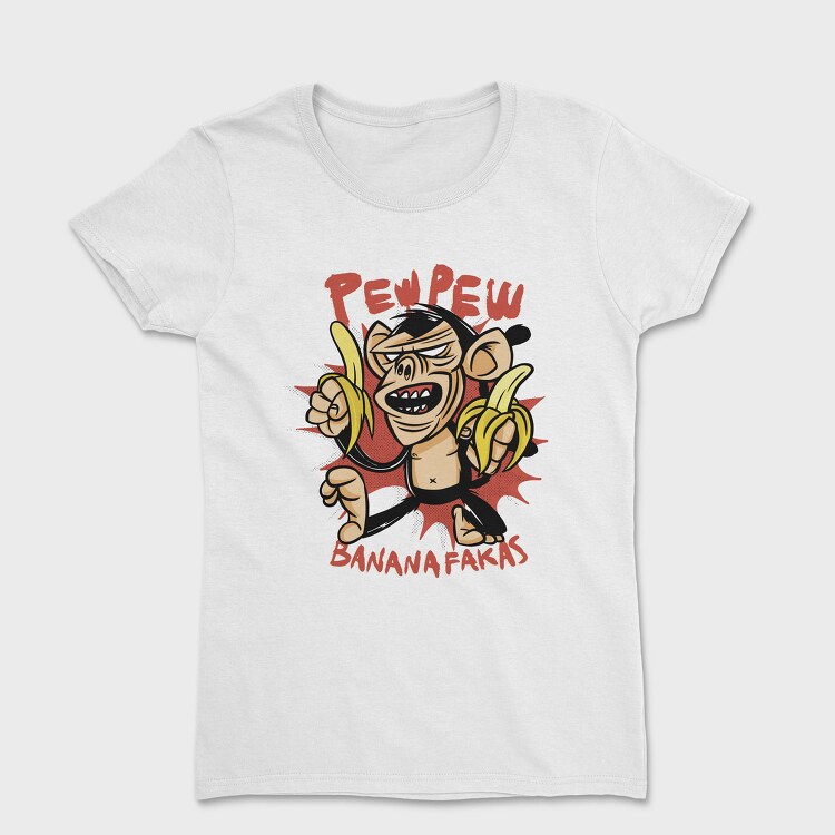 Pew Pew Banana, Tricou Femei