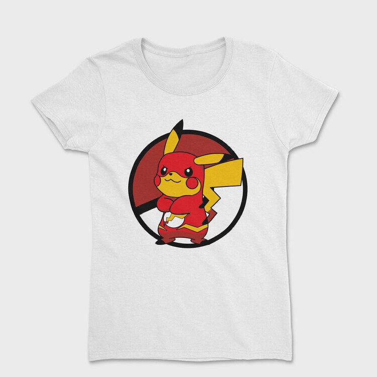 Pikachu Flash, Tricou Femei