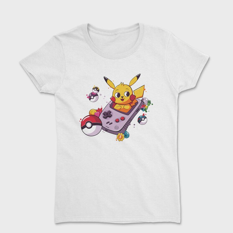 Pikachu Gameboy, Tricou Femei
