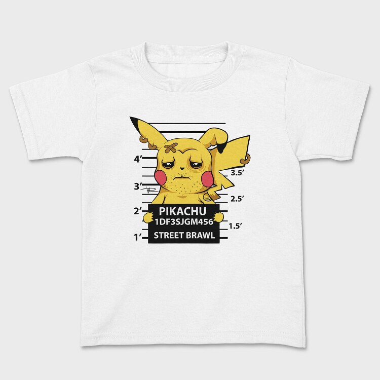 Pikachu Mugshot, Tricou Copii