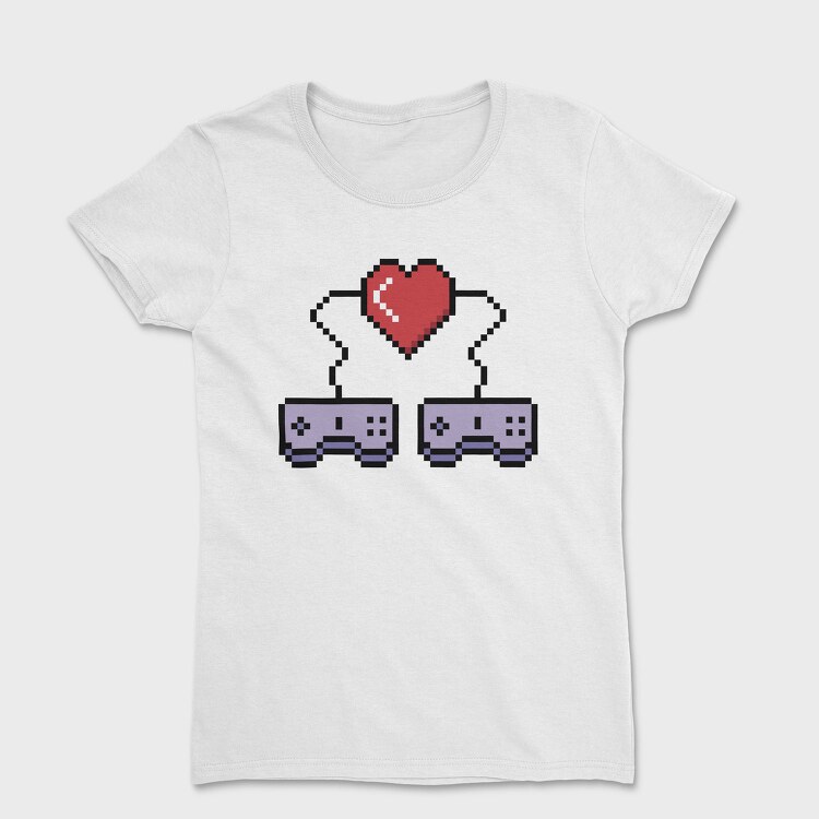 Pixelated Love, Tricou Femei