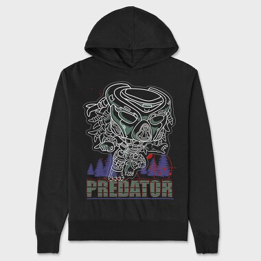 Predator Forest Hunt, Hanorac Oversize Barbati (Unisex)