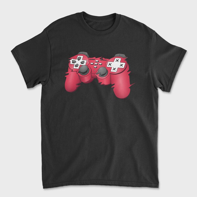 Ps4 Controller, Tricou Barbati (Unisex)