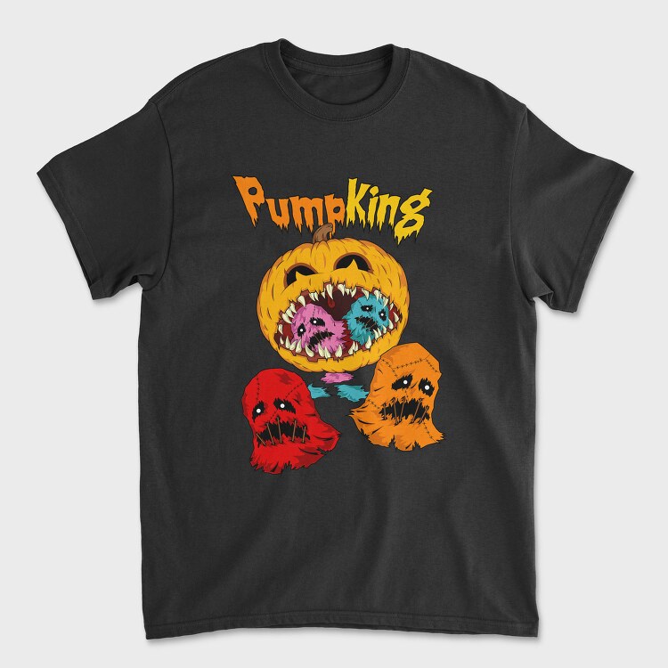 Pumpking Horror, Tricou Barbati (Unisex)