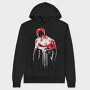 Punisher Silhouette, Hanorac Oversize Barbati (Unisex)