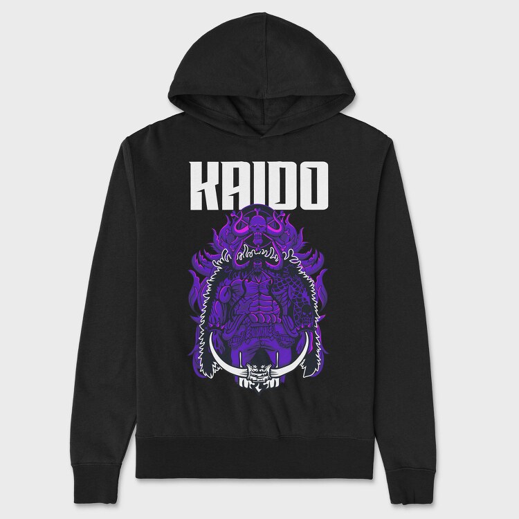 Purple Samurai, Hanorac Oversize Barbati (Unisex)