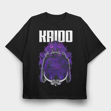 Purple Samurai, Tricou Oversize Barbati (Unisex)