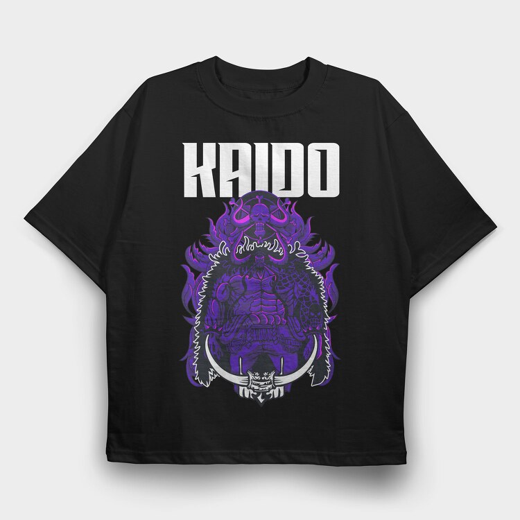 Purple Samurai, Tricou Oversize Barbati (Unisex)