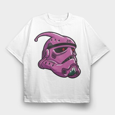 Purple Stormtrooper, Tricou Oversize Barbati (Unisex)