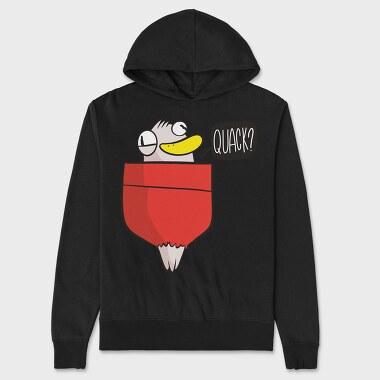 Quack Duck Quack, Hanorac Oversize Barbati (Unisex)