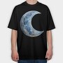 Moon Phases Night, Tricou Oversize Barbati (Unisex)