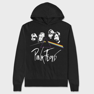 Rainbow Prism Triangle, Hanorac Oversize Barbati (Unisex)