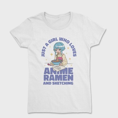 Ramen Sketch Girl, Tricou Femei