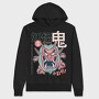 Red Demon Yokai, Hanorac Oversize Barbati (Unisex)