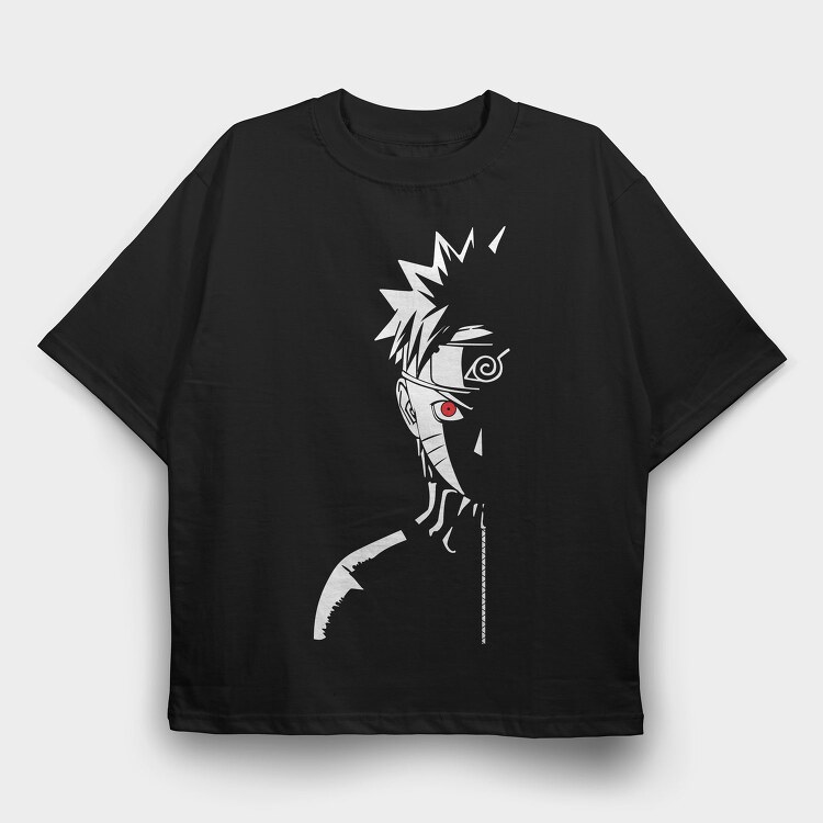 Red Dot Minimal, Tricou Oversize Barbati (Unisex)