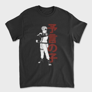 Red Kanji Words, Tricou Barbati (Unisex)