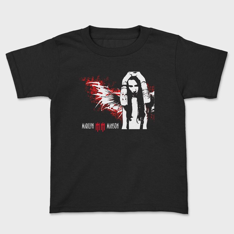 Red Monogram Face, Tricou Copii