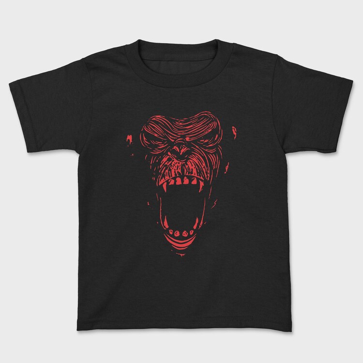 Red Scream Face, Tricou Copii