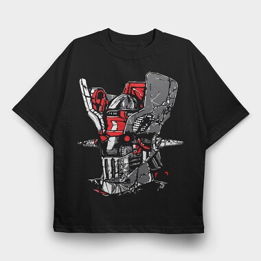 Red Skull Mask 1, Tricou Oversize Barbati (Unisex)