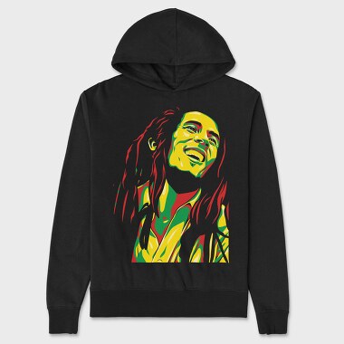 Reggae Lion Roar, Hanorac Oversize Barbati (Unisex)