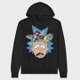 Rick And Morty Madness, Hanorac Oversize Barbati (Unisex)