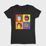 Rick And Morty Pop Art, Tricou Femei