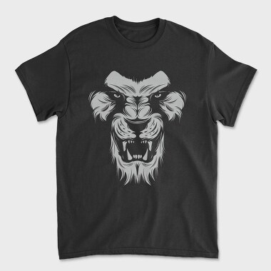 Roaring Lion Face, Tricou Barbati (Unisex)