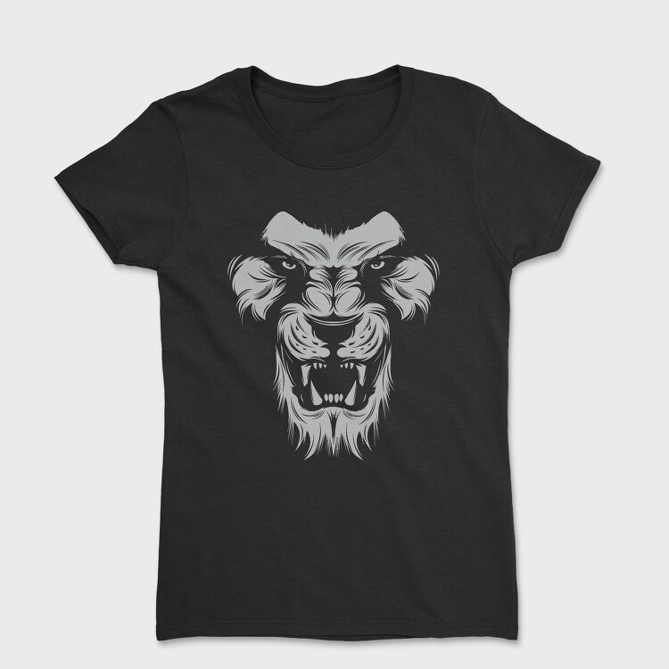 Roaring Lion Face, Tricou Femei