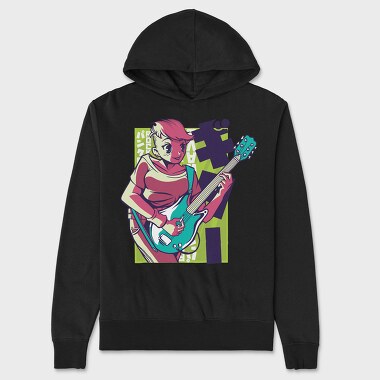 Rockstar Girl, Hanorac Oversize Barbati (Unisex)