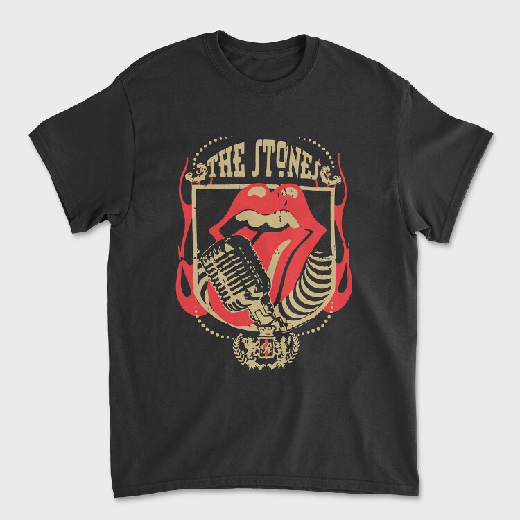 Rolling Stones Lips, Tricou Barbati (Unisex)