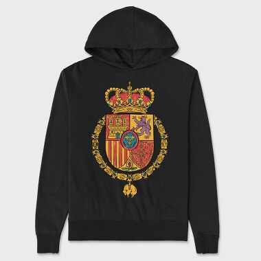 Royal Heraldry, Hanorac Oversize Barbati (Unisex)
