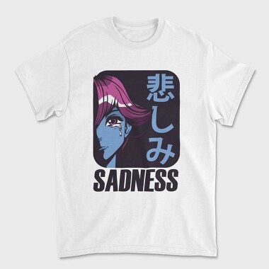Sadness Tears Crying, Tricou Barbati (Unisex)