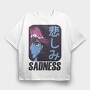 Sadness Tears Crying, Tricou Oversize Barbati (Unisex)